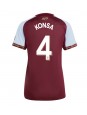 Billige Aston Villa Ezri Konsa #4 Hjemmedrakt Dame 2025-26 Kortermet